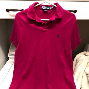 Mens/Womens sz M Ralph Lauren Polo Pink Shirt